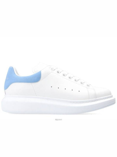 Oversized Low Top Sneakers White Powder Blue - ALEXANDER MCQUEEN - BALAAN 2