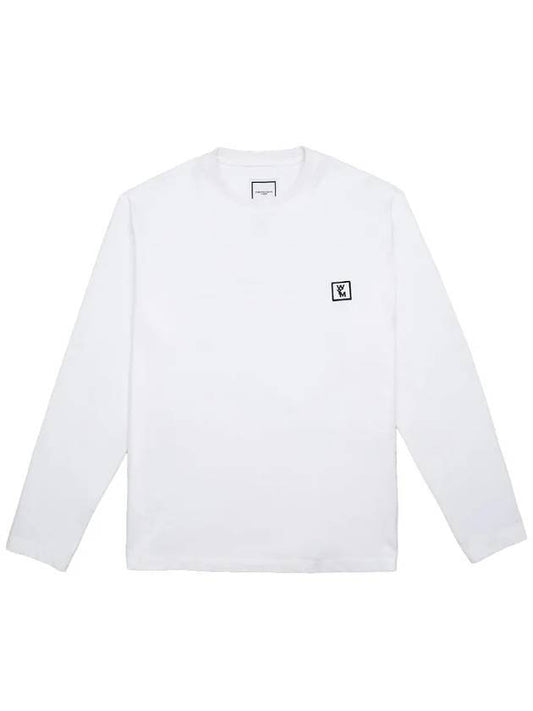 Cotton back logo long sleeve t-shirt W233TS17 709W - WOOYOUNGMI - BALAAN 1