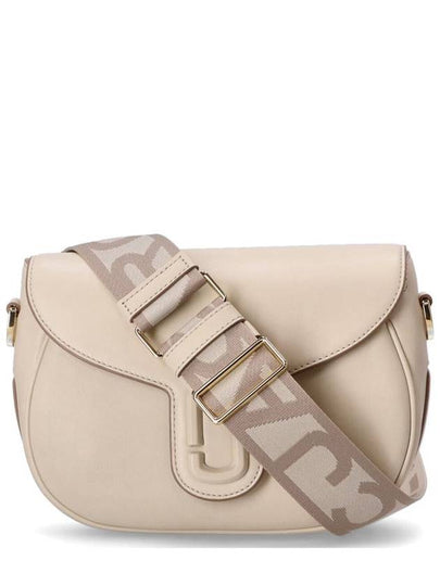 J Mark Saddle Logo Strap Cross Bag Cloud White - MARC JACOBS - BALAAN 2