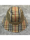 Check Pattern Bucket Hat Beige - BURBERRY - BALAAN 3