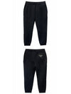 UJP201 1U77 F0002 Triangle logo sweatpants black men s pants TJ - PRADA - BALAAN 4