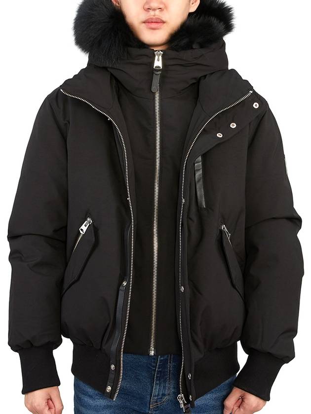 DIXON BX BLACK Men s Hooded Bomber Padded Jumper Jacket Classic Fit - MACKAGE - BALAAN 5