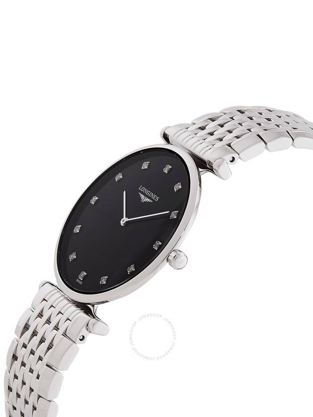 Longines La Grande Classique Quartz Diamond Black Dial Ladies Watch L4.709.4.55.6 - LONGINES - BALAAN 2