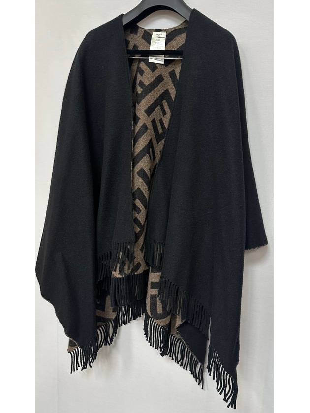 reversible cape poncho - FENDI - BALAAN 4