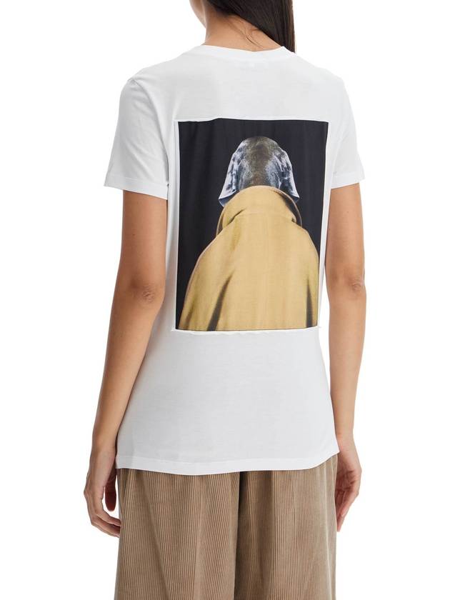 t-shirt with wegman print - MAX MARA - BALAAN 3