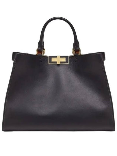 Peekaboo X Small Tote Bag Black - FENDI - BALAAN 2