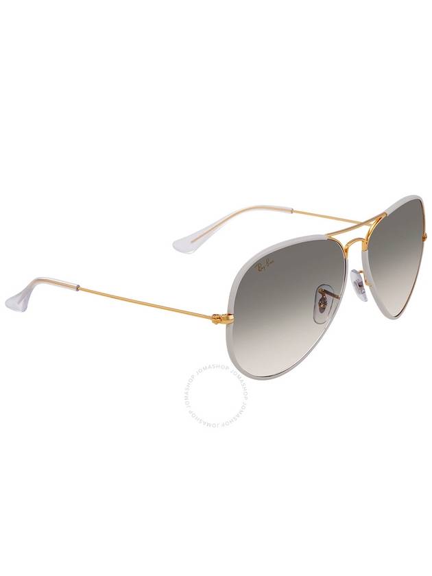 Ray Ban Light Grey Gradient Aviator Unisex Sunglasses RB3025JM 919632 62 - RAY-BAN - BALAAN 2