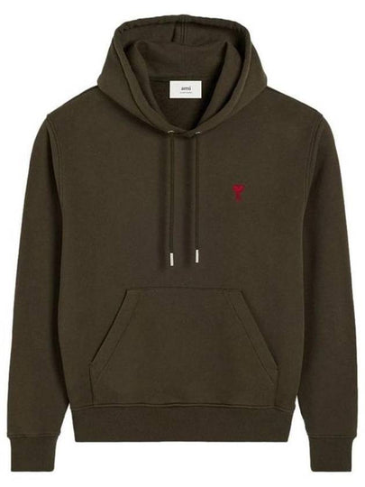 De Coeur Hoodie Dark Coffee - AMI - BALAAN 2