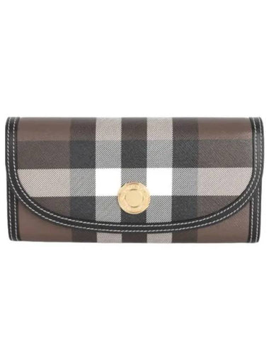 Check flap long wallet - BURBERRY - BALAAN 1