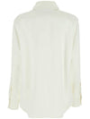 Silk Twill Shirt Ivory - BOTTEGA VENETA - BALAAN 3