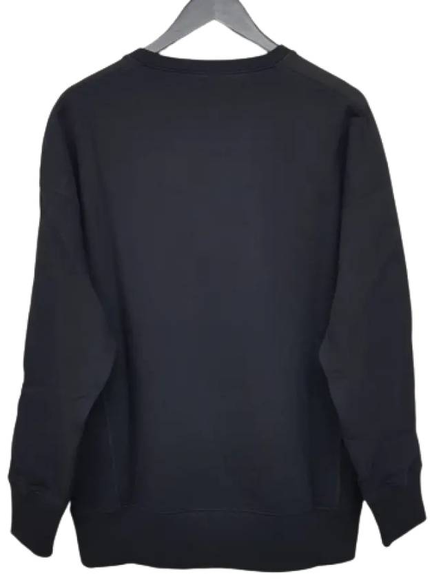 Band Detail Crew Neck Sweatshirt Black - GIVENCHY - BALAAN 3