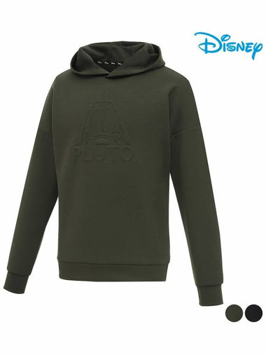 Men s Artwork Embossed Long Sleeve Hoodie DO3MTS010 - DISNEY GOLF - BALAAN 1