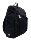 Triangle Logo Tesuto Nylon Backpack Black - PRADA - BALAAN 7