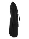 Weekend Regina wool coat black RESINA 2425016092600 013 - MAX MARA - BALAAN 2