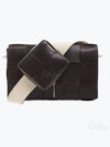 Cassette Versatil Strap Cross Bag Brown - BOTTEGA VENETA - BALAAN 2