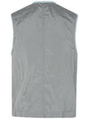 Nylon Metal Badge Vest Grey - STONE ISLAND - BALAAN 3