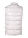 Alcibia Logo Patch Padding Vest White - MONCLER - BALAAN 8