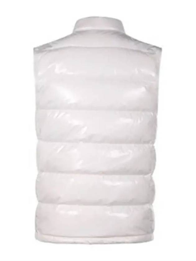 Alcibia Logo Patch Padding Vest White - MONCLER - BALAAN 8