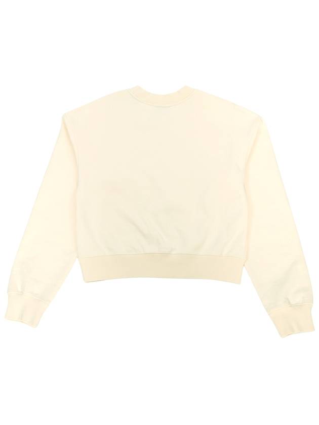 Le Grosgrain Logo Pullover Cotton Knit Top Beige - JACQUEMUS - BALAAN 3