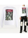 Caravaggio painting logo sweatshirt - OFF WHITE - BALAAN 2