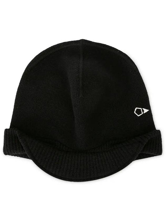 Shadow Wool Beanie Black - STONE ISLAND - BALAAN 2