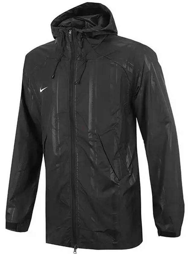 Storm Fit Academy Pro Hooded Graphic Track Jacket Black - NIKE - BALAAN 3