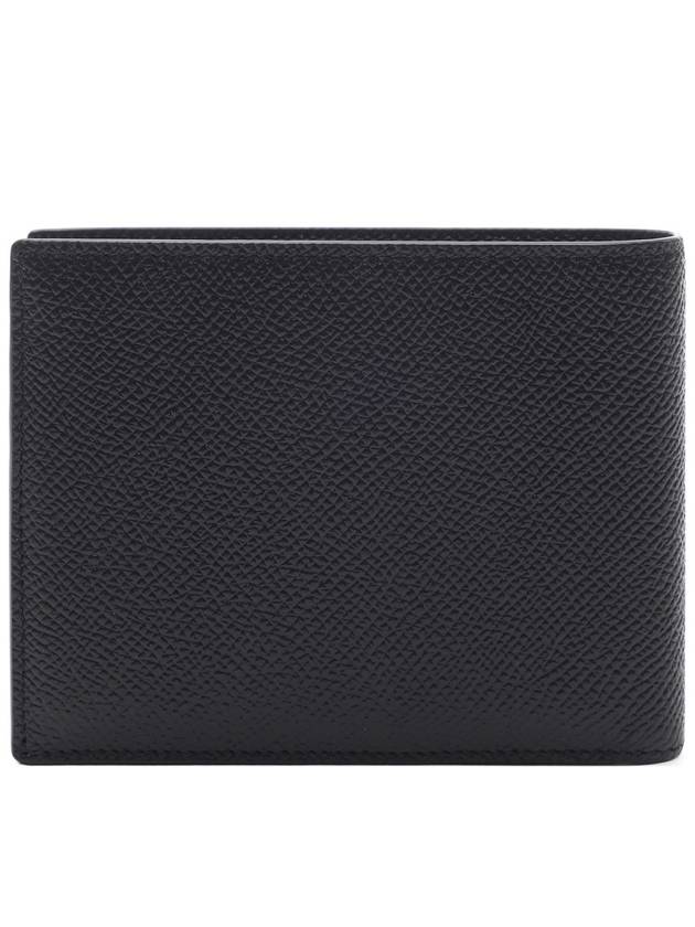 Gancini Bifold Half Wallet Black - SALVATORE FERRAGAMO - BALAAN 5