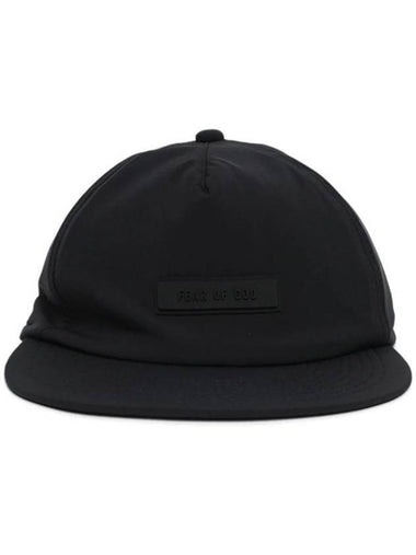 Logo Patch Snapback Jet Black - FEAR OF GOD - BALAAN 1