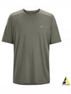 Men's Ionic Merino Wool Short Sleeve T-Shirt Green - ARC'TERYX - BALAAN 2