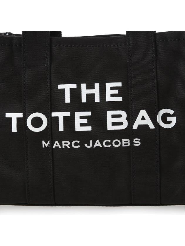 Logo Canvas Small Tote Bag Black - MARC JACOBS - BALAAN 6