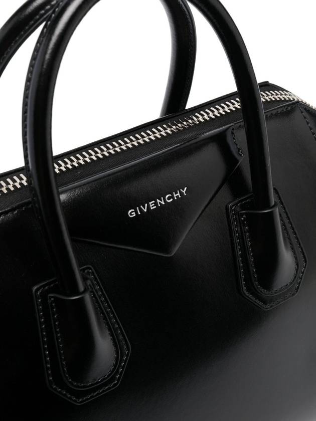 Antigona Leather Small Tote Bag Black - GIVENCHY - BALAAN 5