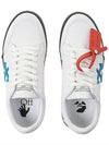 Vulcanized Low Top Sneakers White Blue - OFF WHITE - BALAAN 7