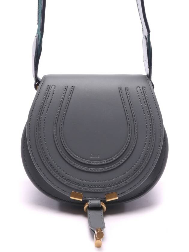 Marcie Small Saddle Cross Bag Grey - CHLOE - BALAAN 3