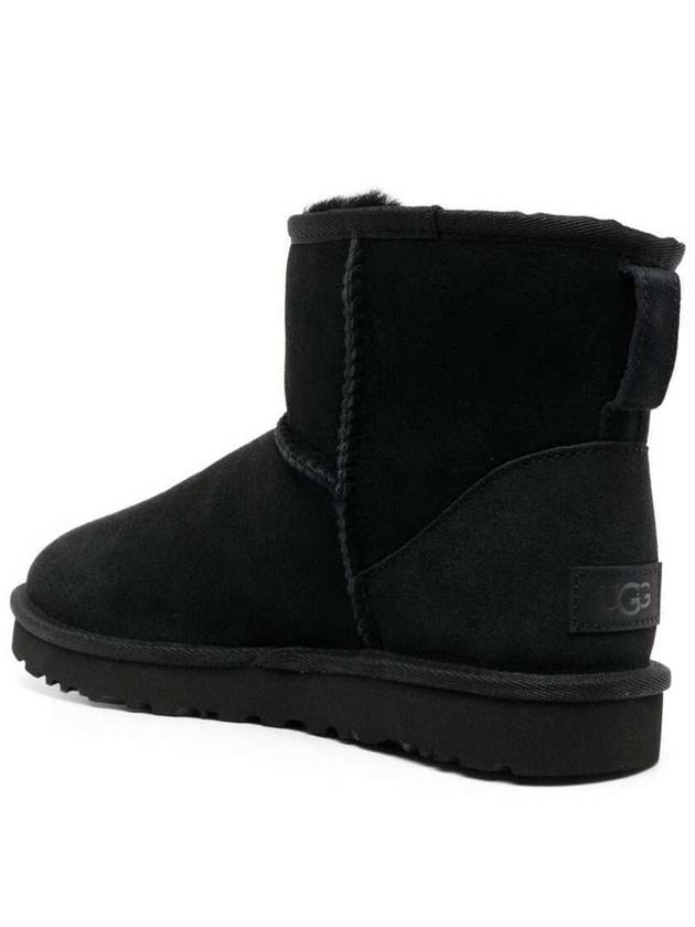 'Mini Classic Ii' Black Pull-On Boots In Suede Woman - UGG - BALAAN 3