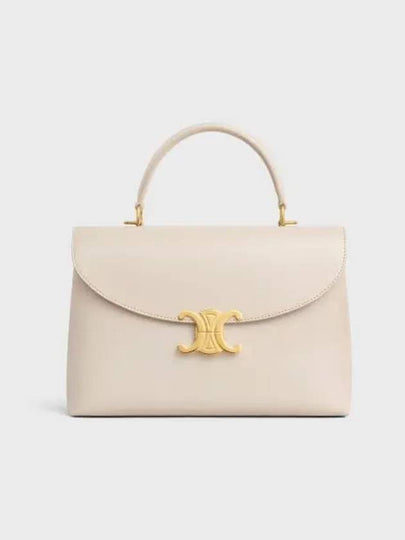 Medium Nino Shiny Calfskin Cross Bag Pale Beige - CELINE - BALAAN 2