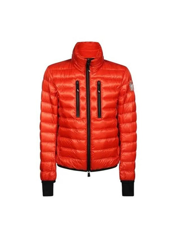 Grenoble Men's Hulls Hers Down Short Padded Jacket Red - MONCLER - BALAAN 1