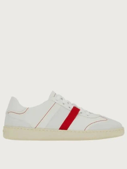 Garda Low-Top Sneakers White - SALVATORE FERRAGAMO - BALAAN 2