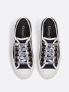 Walk'N' Low Top Sneakers Canvas Black - DIOR - BALAAN 7