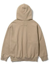 Logo embroidered hood beige - UJBECOMING - BALAAN 4