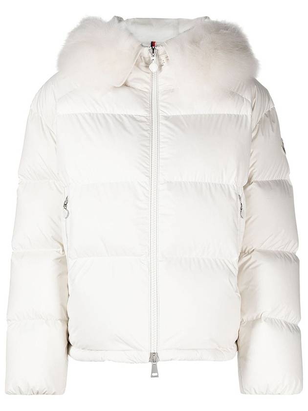 Women's Mino Short Down Padding White - MONCLER - BALAAN 8