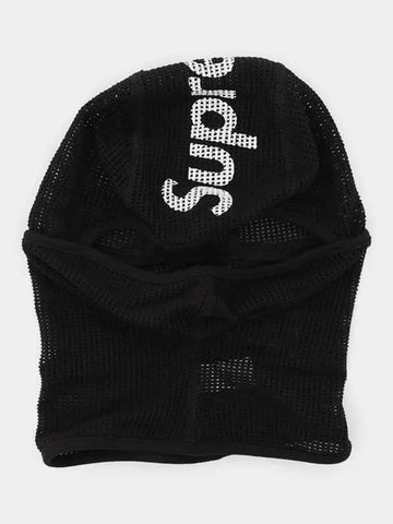 SS24H96 BLACK Mesh Balaclava - SUPREME - BALAAN 1