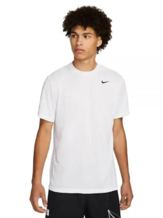 Dri-Fit Fitness Short Sleeve T-Shirt White - NIKE - BALAAN 2