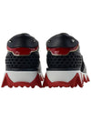 Loubi Shark Low Top Sneakers Black Red - CHRISTIAN LOUBOUTIN - BALAAN 5