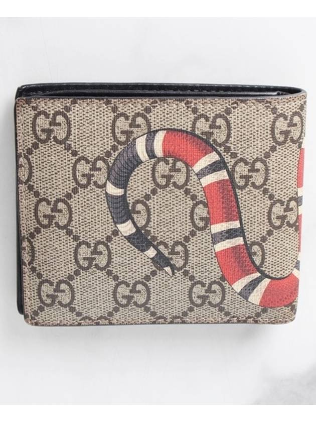 Snake half wallet beige - GUCCI - BALAAN 2