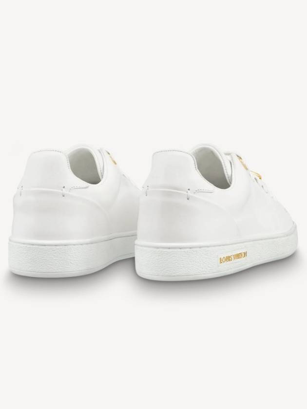 Frontrow Low Top Sneakers White Gold - LOUIS VUITTON - BALAAN 5