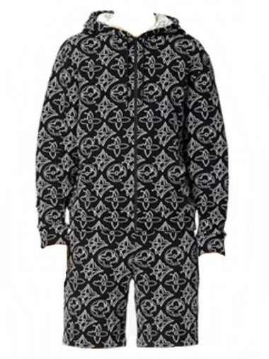 Struttic Flower Quilted Hooded Pants - LOUIS VUITTON - BALAAN 1