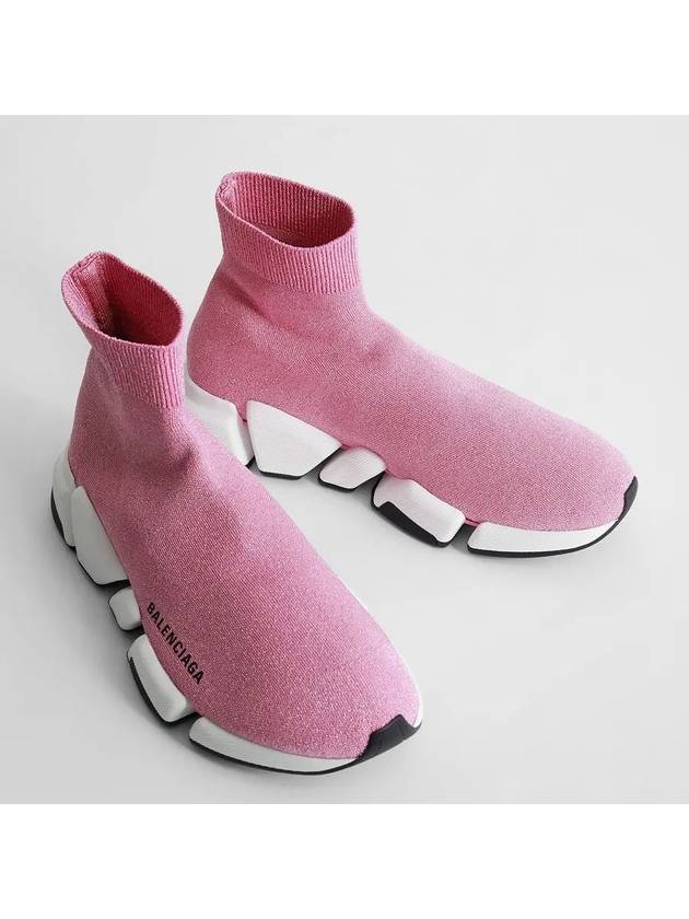 Speed ​​2.0 High Top Sneakers Pink - BALENCIAGA - BALAAN 6