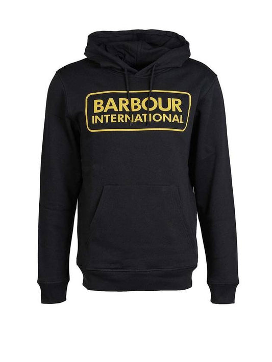 International Pop Over Hoodie Black - BARBOUR - BALAAN 1