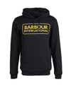 International Pop Over Hoodie Black - BARBOUR - BALAAN 1