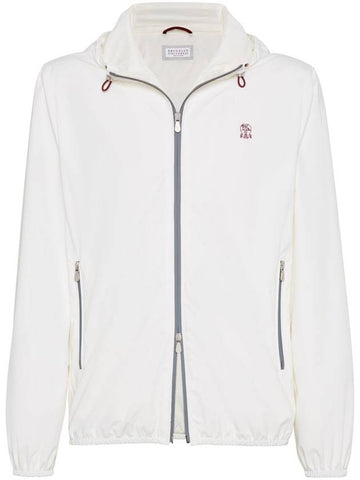 Brunello Cucinelli Coats White - BRUNELLO CUCINELLI - BALAAN 1